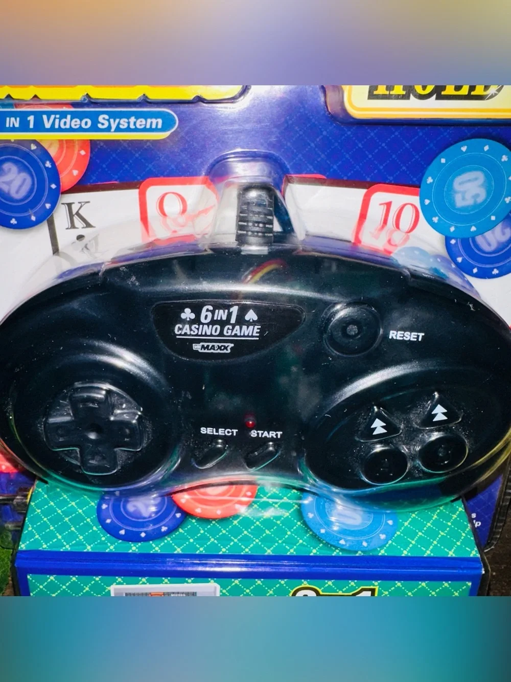 Y2K VS Maxx Casino 6 in 1 Plug and Play Senario TV Video Game